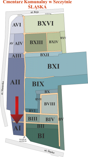 Brak mapy sektorowej