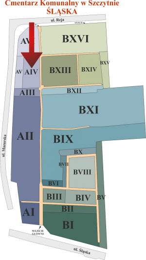 Brak mapy sektorowej