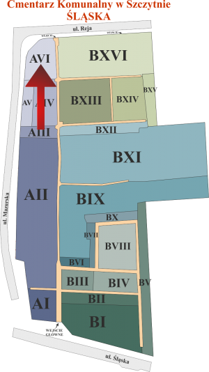 Brak mapy sektorowej