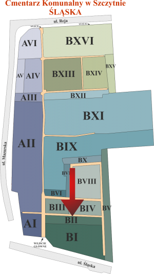 Brak mapy sektorowej