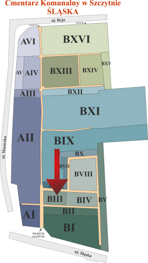 Brak mapy sektorowej