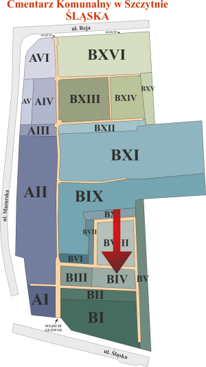 Brak mapy sektorowej