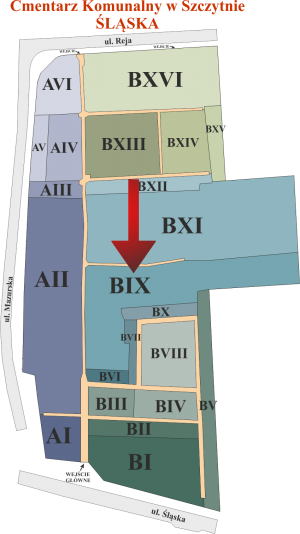 Brak mapy sektorowej