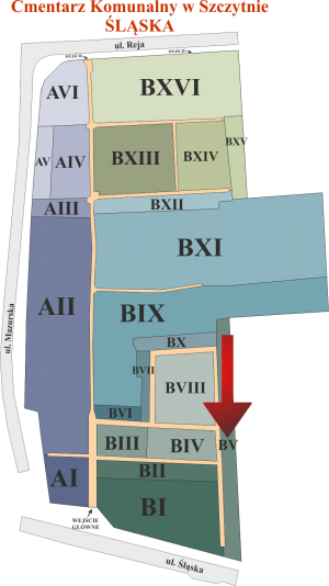 Brak mapy sektorowej