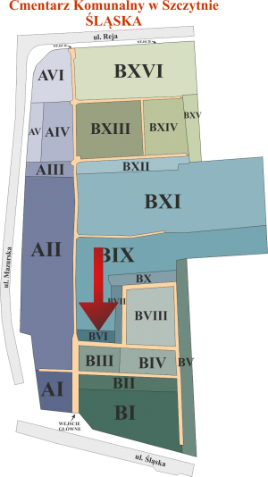 Brak mapy sektorowej