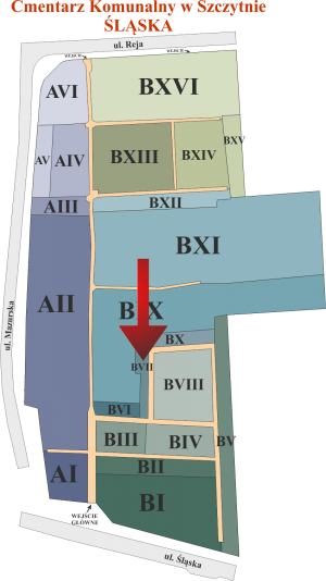 Brak mapy sektorowej