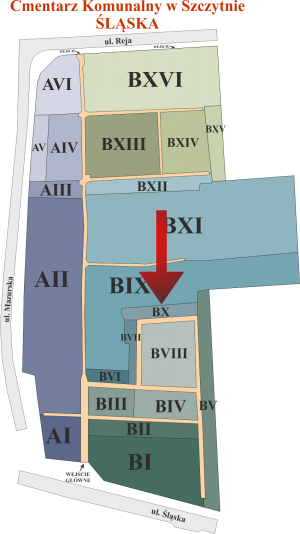 Brak mapy sektorowej