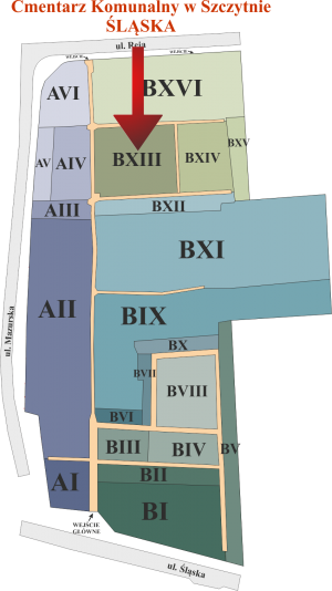 Brak mapy sektorowej