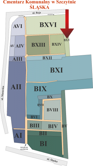 Brak mapy sektorowej