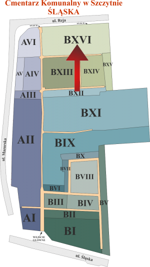 Brak mapy sektorowej