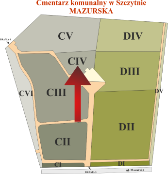 Brak mapy sektorowej