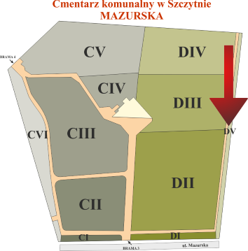 Brak mapy sektorowej