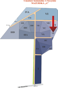 Brak mapy sektorowej