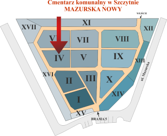 Brak mapy sektorowej