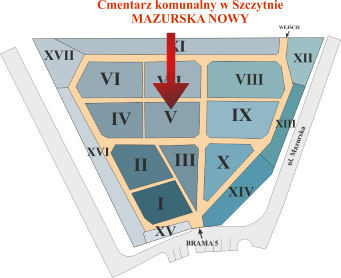 Brak mapy sektorowej