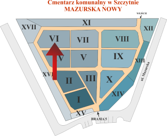 Brak mapy sektorowej