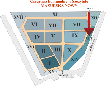 Brak mapy sektorowej