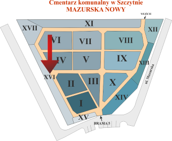 Brak mapy sektorowej