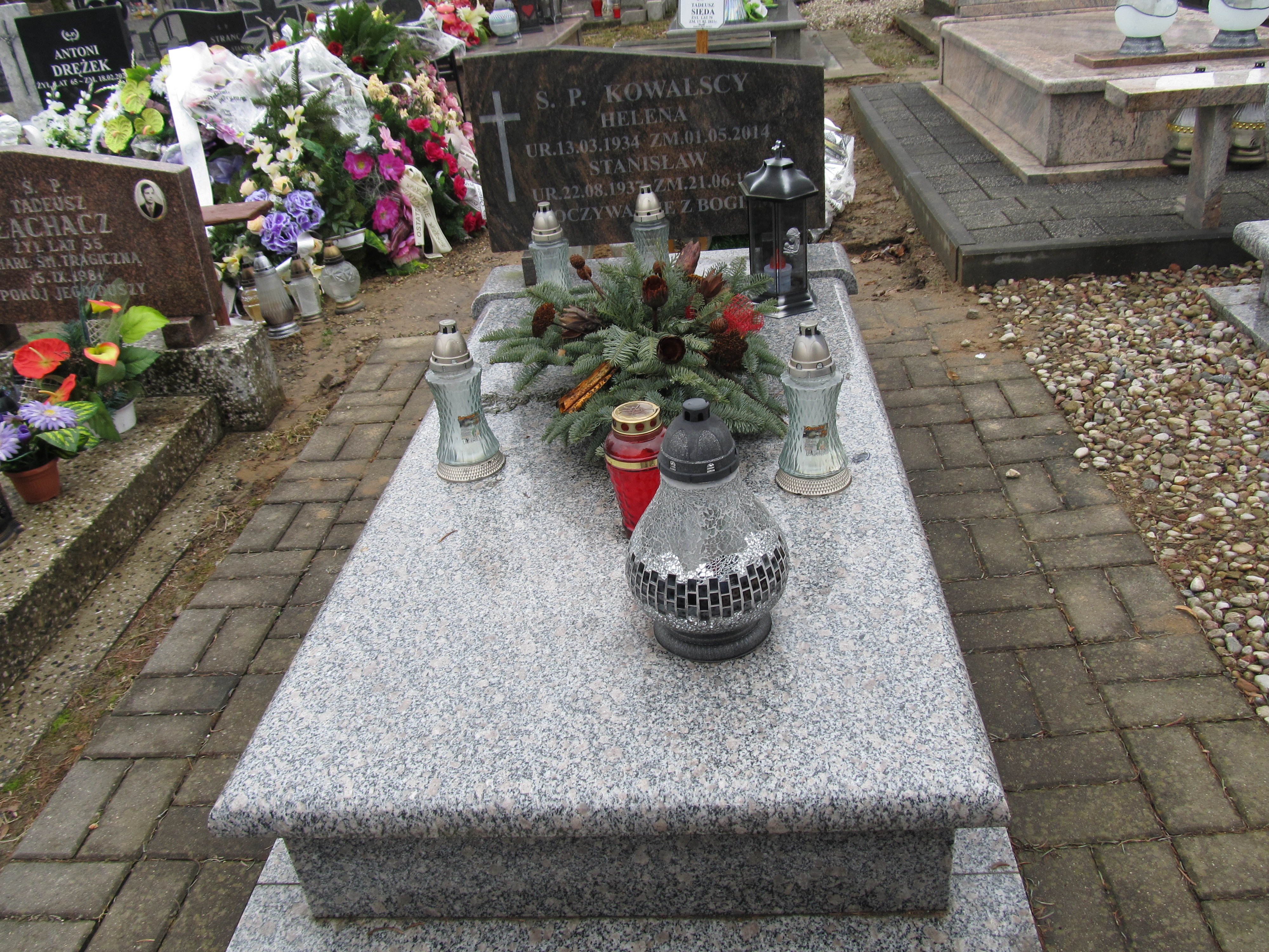 Grób Helena Kowalska