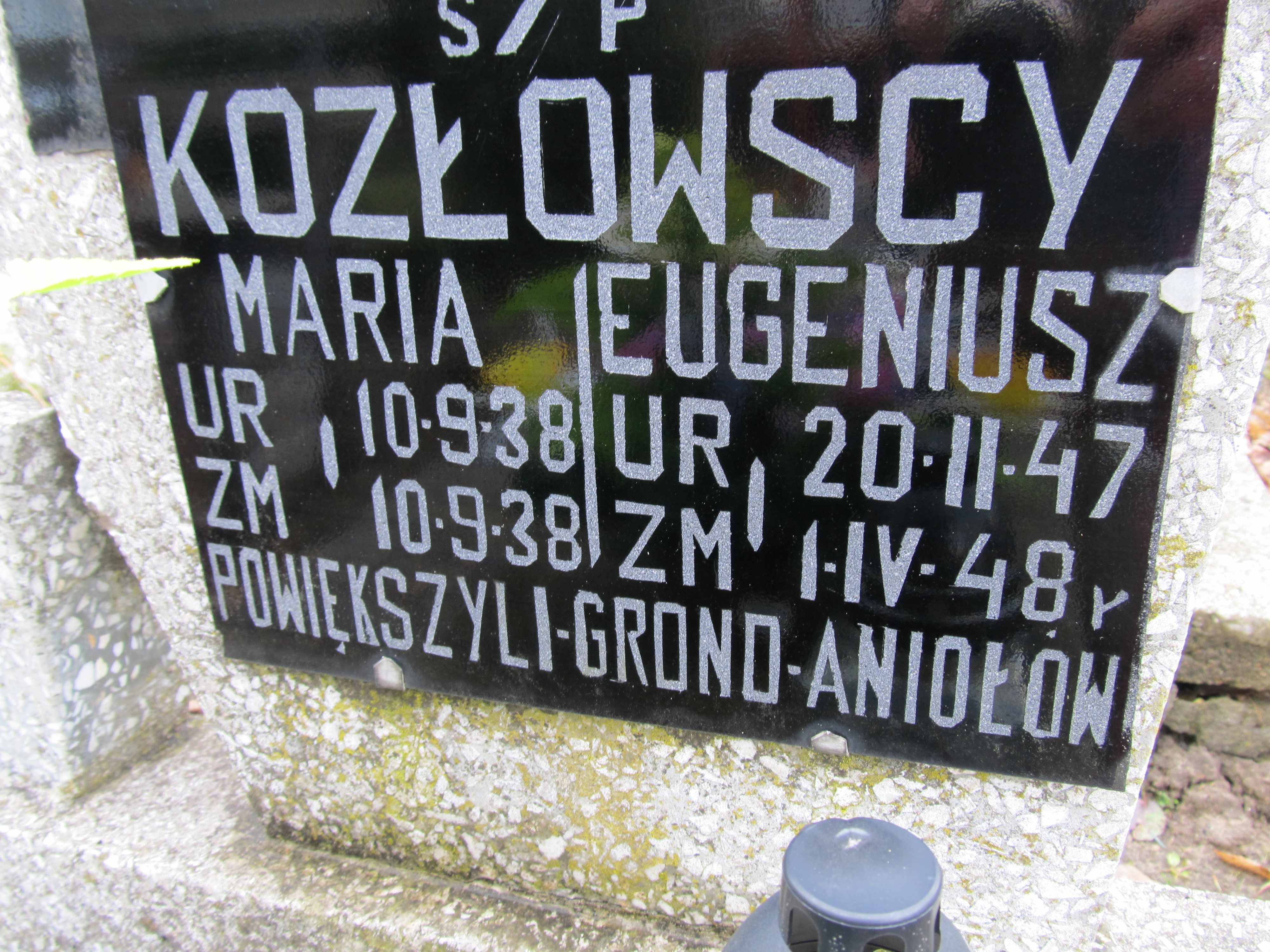 Eugeniusz Kozłowski 1947 Szczytno - Grobonet - Wyszukiwarka osób pochowanych