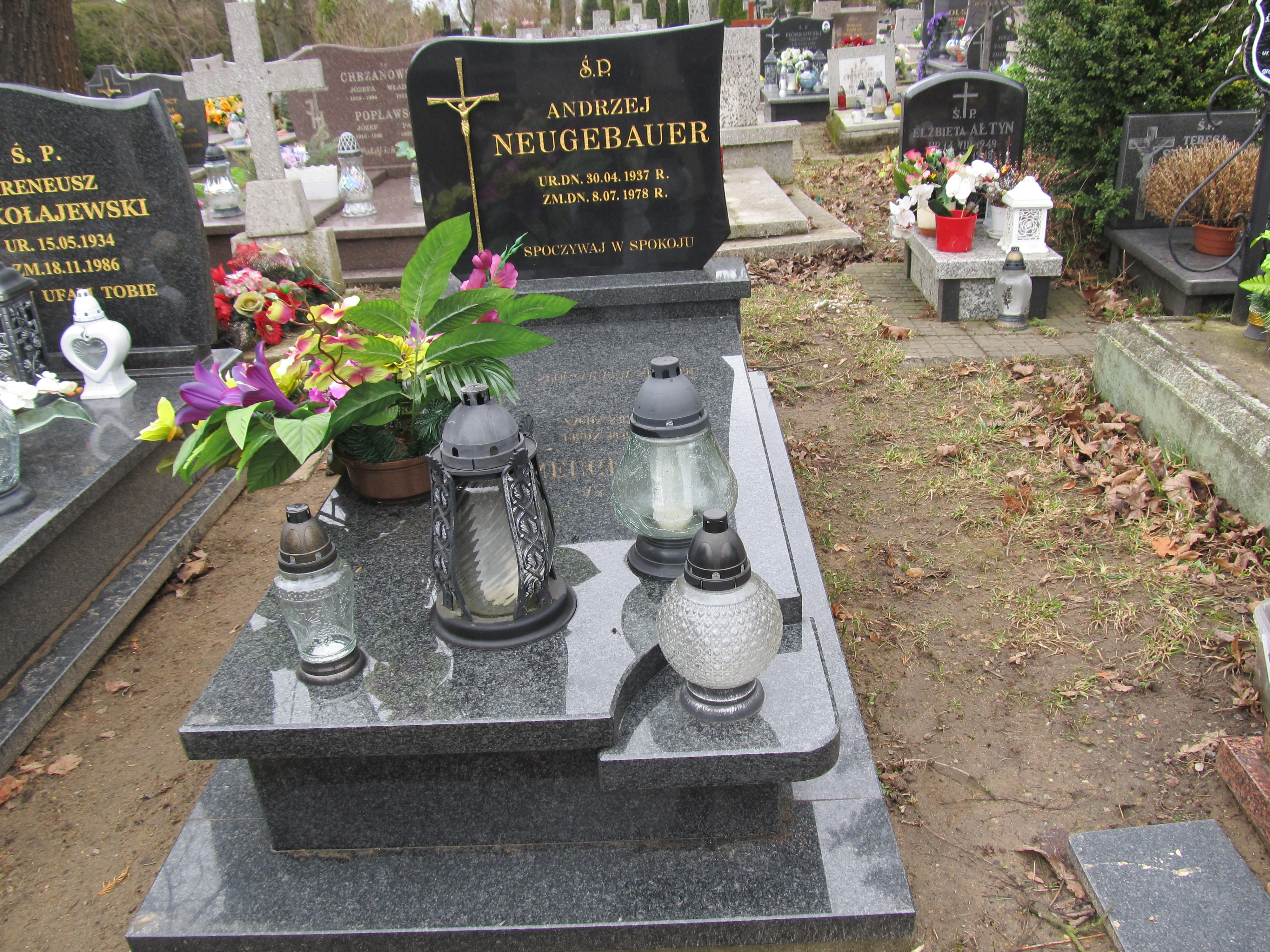 Grób Andrzej Neugebauer