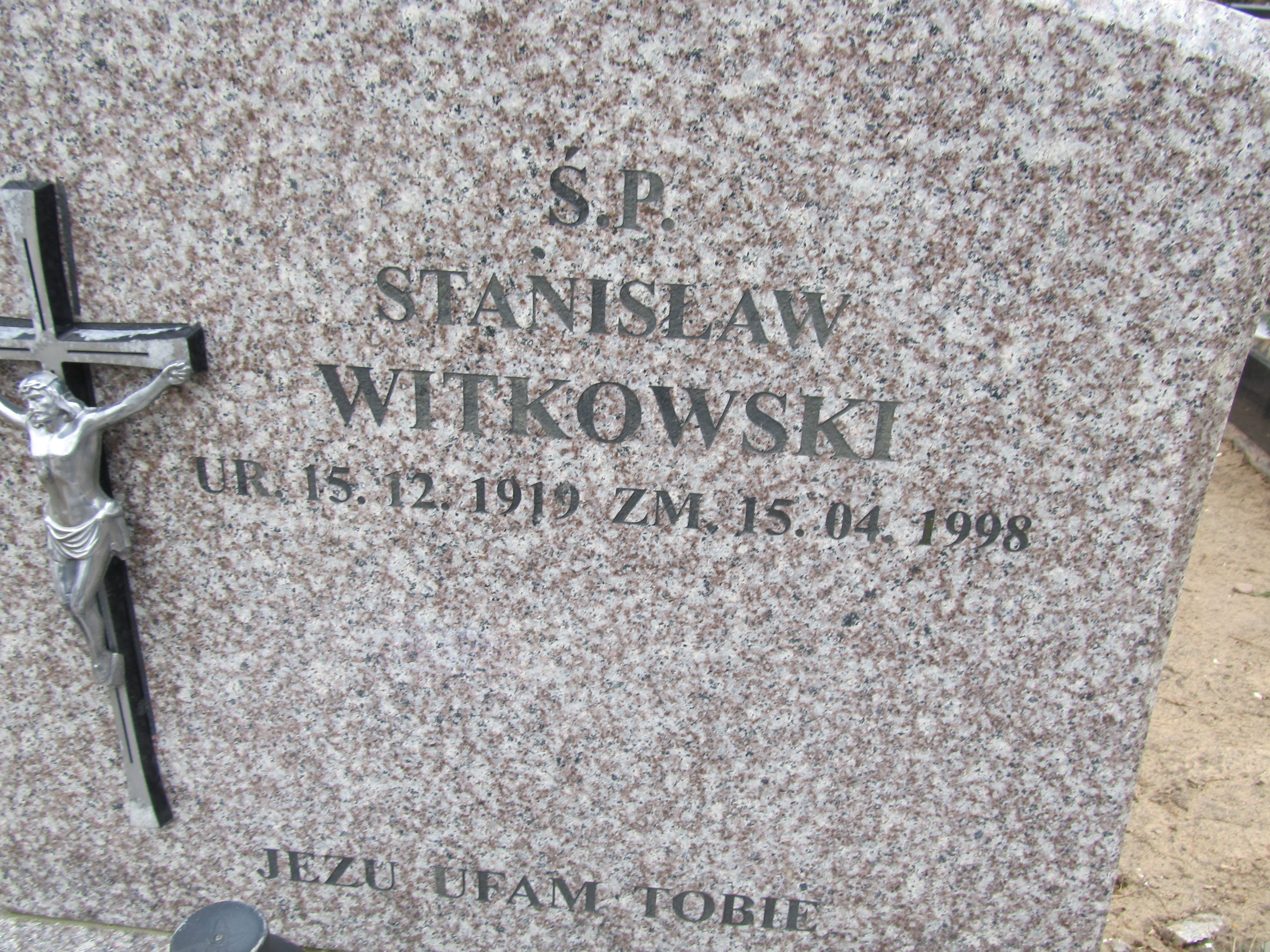 Stanisław Witkowski 1919 Szczytno - Grobonet - Wyszukiwarka osób pochowanych