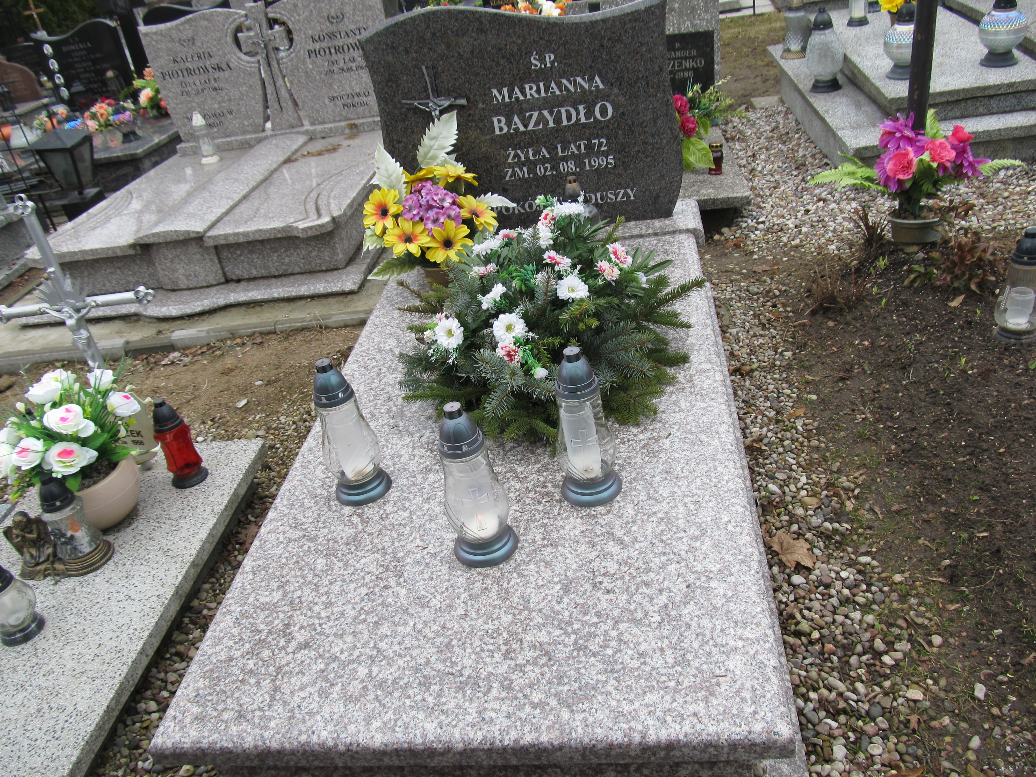 Grób Marianna Bazydło