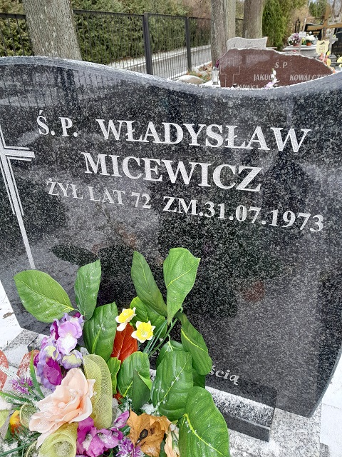 Grób Władysław Micewicz