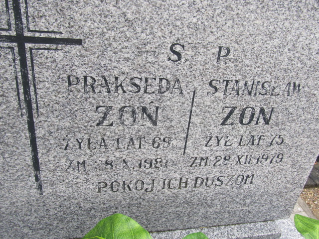 Stanisław Zoń 1904 Szczytno - Grobonet - Wyszukiwarka osób pochowanych