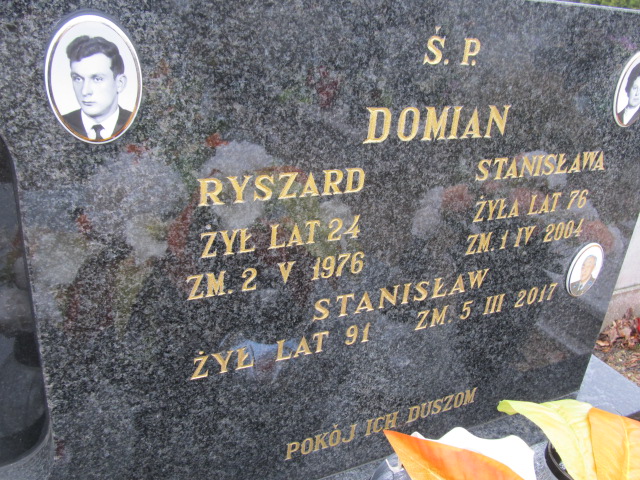 Stanisława Domian 1928 Szczytno - Grobonet - Wyszukiwarka osób pochowanych