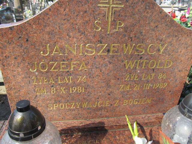 Witold Janiszewski 1905 Szczytno - Grobonet - Wyszukiwarka osób pochowanych
