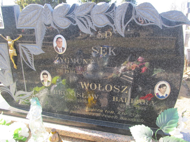 Bronisław Wołosz 1908 Szczytno - Grobonet - Wyszukiwarka osób pochowanych