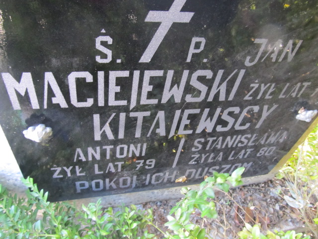 Stanisława Kitajewska 1902 Szczytno - Grobonet - Wyszukiwarka osób pochowanych