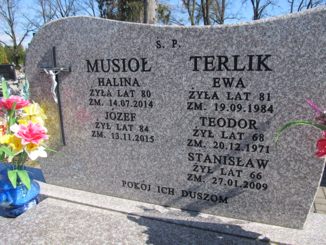 Józef Musioł 1931 Szczytno - Grobonet - Wyszukiwarka osób pochowanych