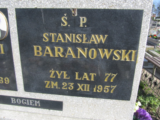 Stanisława Baranowska Szczytno - Grobonet - Wyszukiwarka osób pochowanych