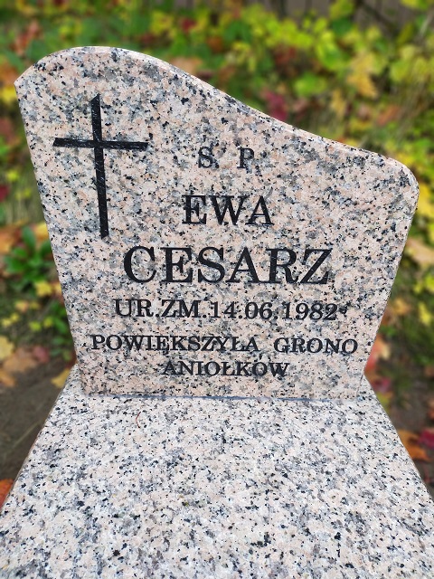 Grób Ewa Cesarz