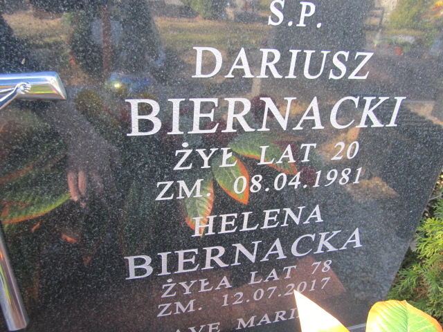 Helena Biernacka 1939 Szczytno - Grobonet - Wyszukiwarka osób pochowanych
