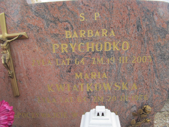 Maria Kwiatkowska 1911 Szczytno - Grobonet - Wyszukiwarka osób pochowanych