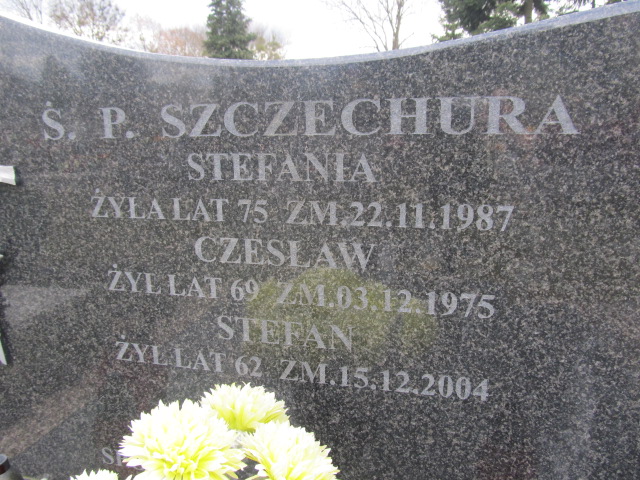 Stefan Szczechura 1942 Szczytno - Grobonet - Wyszukiwarka osób pochowanych