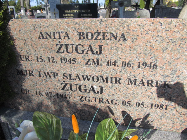 Anita Żugaj 1945 Szczytno - Grobonet - Wyszukiwarka osób pochowanych