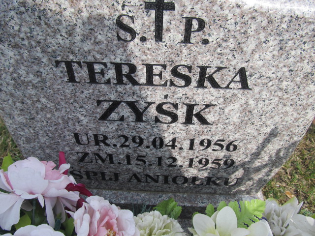 Teresa Zyśk 1956 Szczytno - Grobonet - Wyszukiwarka osób pochowanych