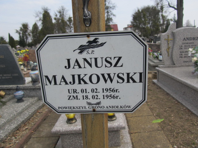 Janusz Majkowski 1956 Szczytno - Grobonet - Wyszukiwarka osób pochowanych
