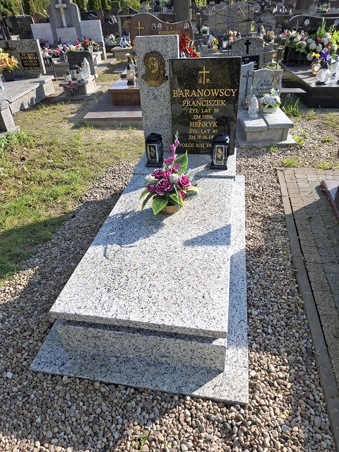 Grób Henryk Baranowski