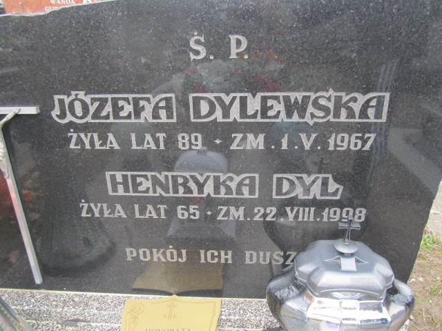 Henryka Dyl 1933 Szczytno - Grobonet - Wyszukiwarka osób pochowanych