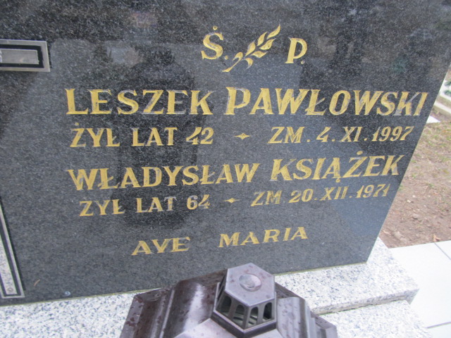 Leszek Pawłowski 1955 Szczytno - Grobonet - Wyszukiwarka osób pochowanych