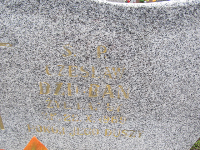 Czesław Dziuban 1912 Szczytno - Grobonet - Wyszukiwarka osób pochowanych