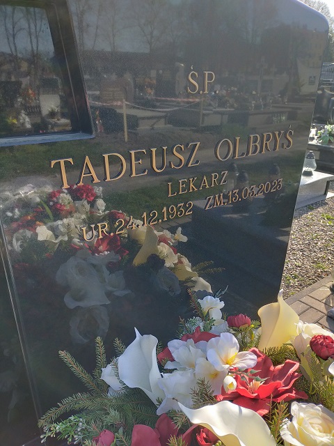 Grób Tadeusz Olbryś