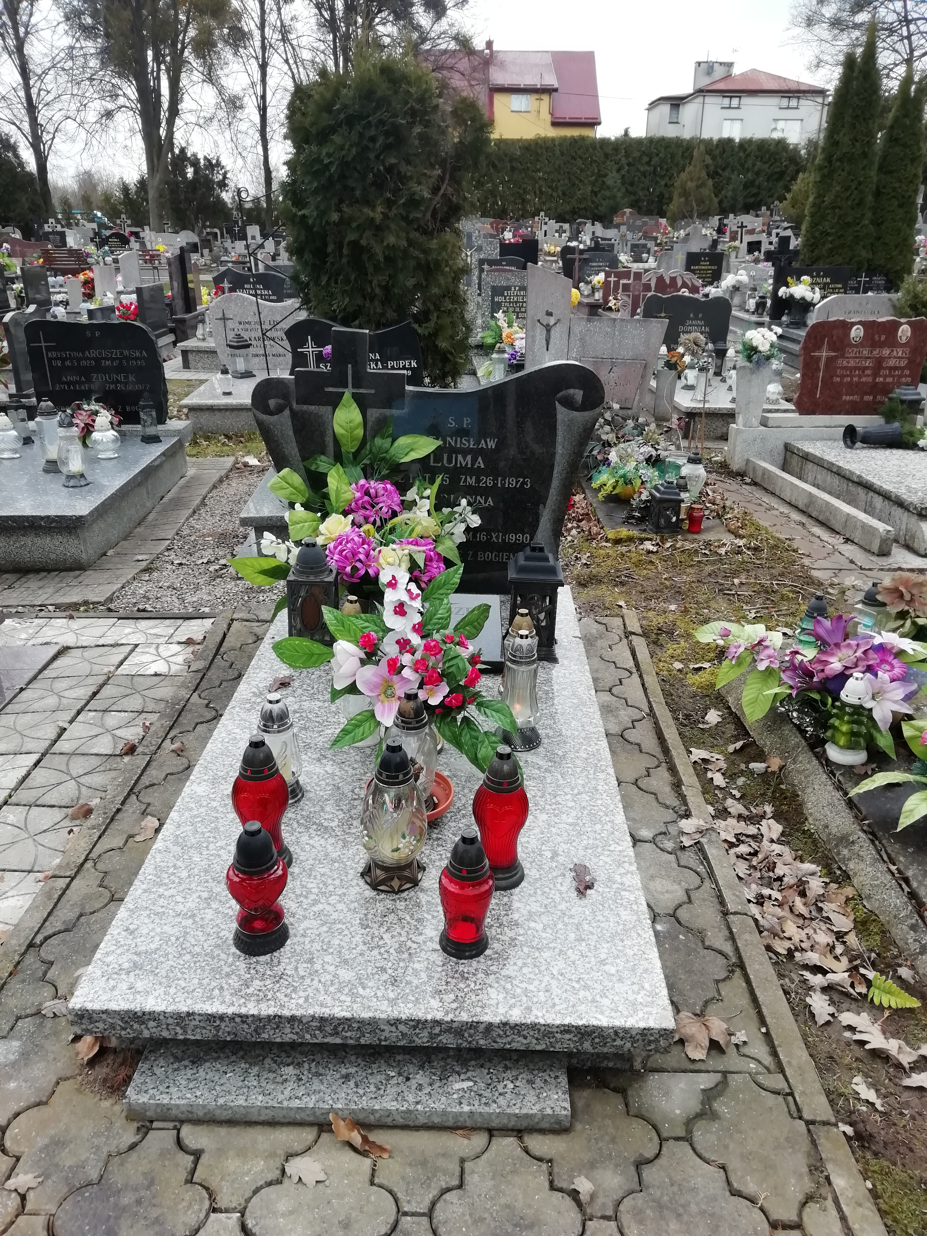 Grób Franciszek Luma