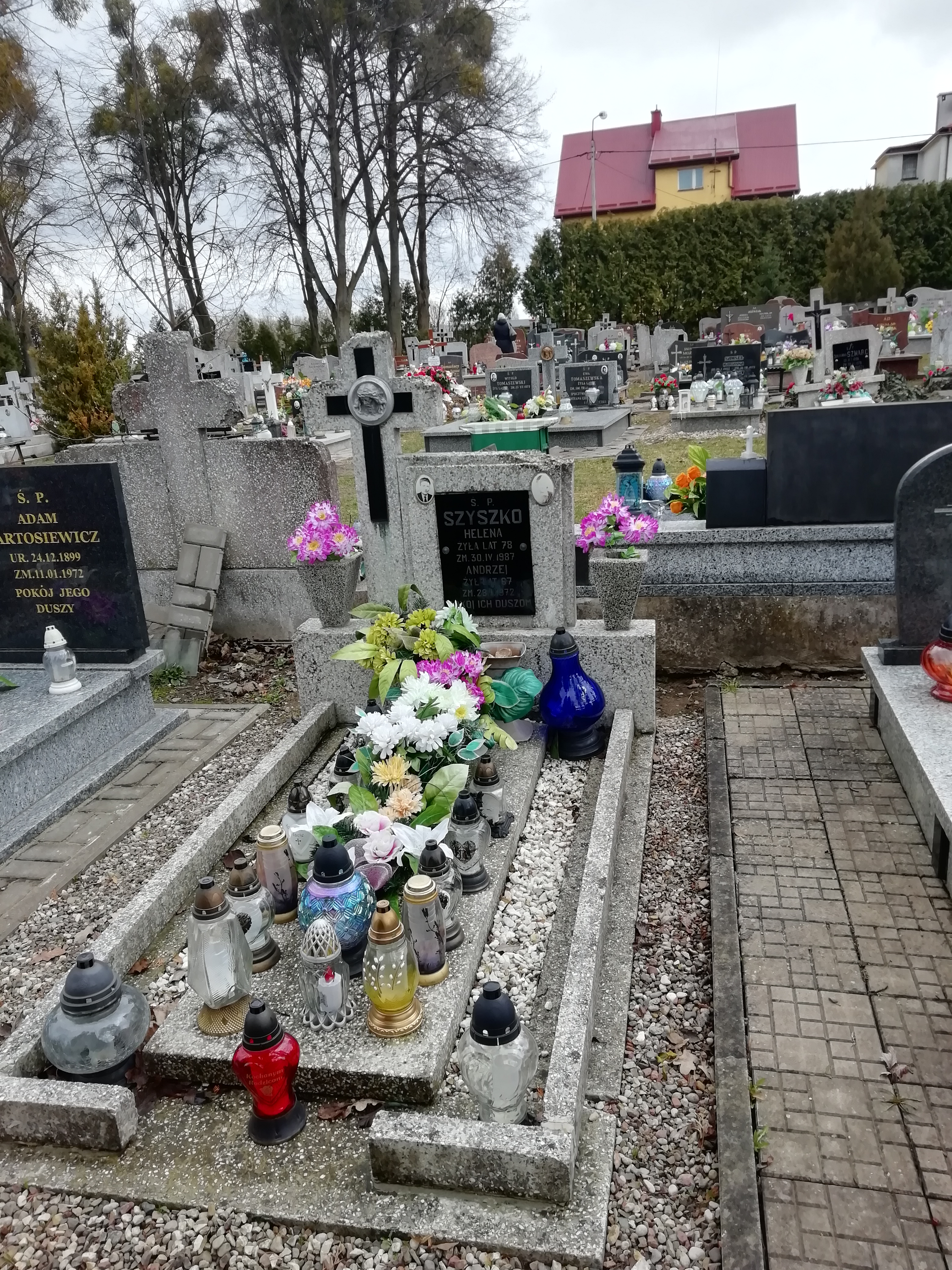Grób Helena Szyszko