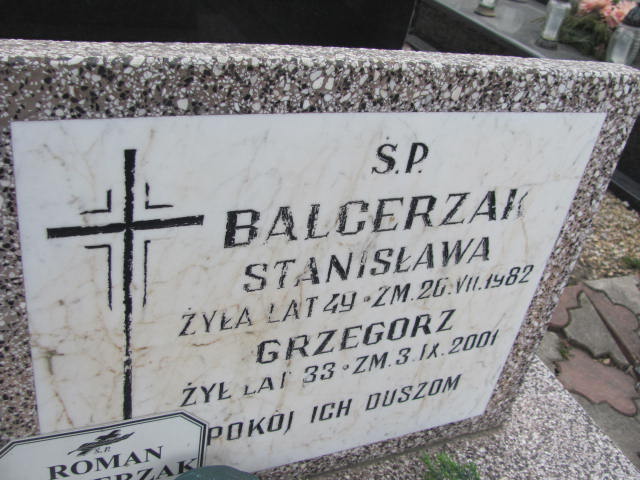 Roman Balcerzak 1963 Szczytno - Grobonet - Wyszukiwarka osób pochowanych
